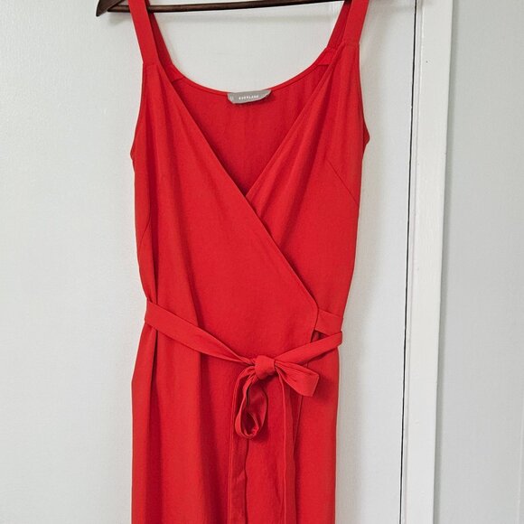 Everlane Japanese GoWeave Tank Wrap Dress - Midi - Size 4 - Picture 4 of 4